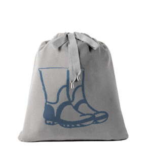 Sacca botas de lluvia azul