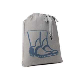 Sacca botas de lluvia azul