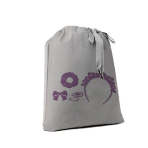 Sacca moños, diademas y ligas