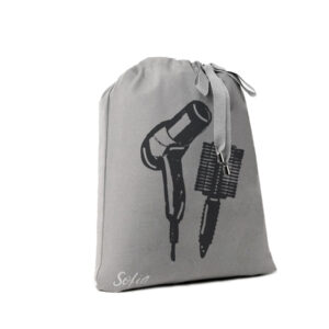 Sacca secadora y cepillo