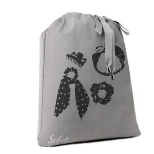 Sacca para accesorios cabello